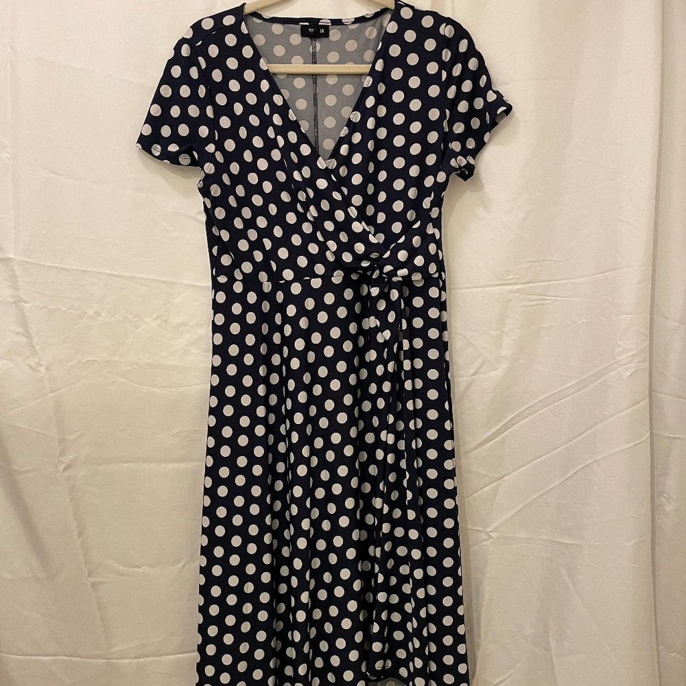 Swing Dance Polkadot Dress